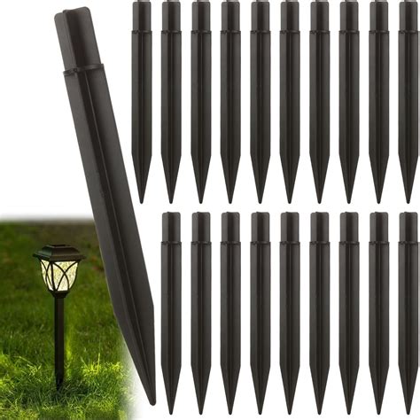 solar light ground stakes|Amazon.com: Solar Light Replacement Stakes.